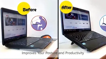 My Buddy M - Ergonomically Designed Portable Laptop Stand