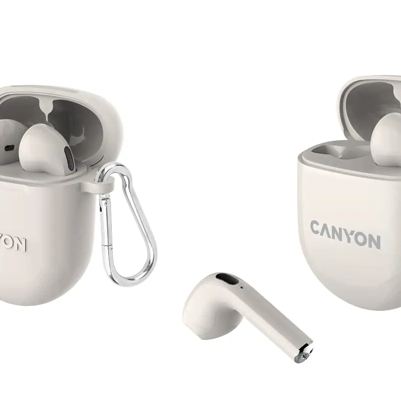 Наушники TWS CANYON Beige (DF1CNSTWS6BE)-0