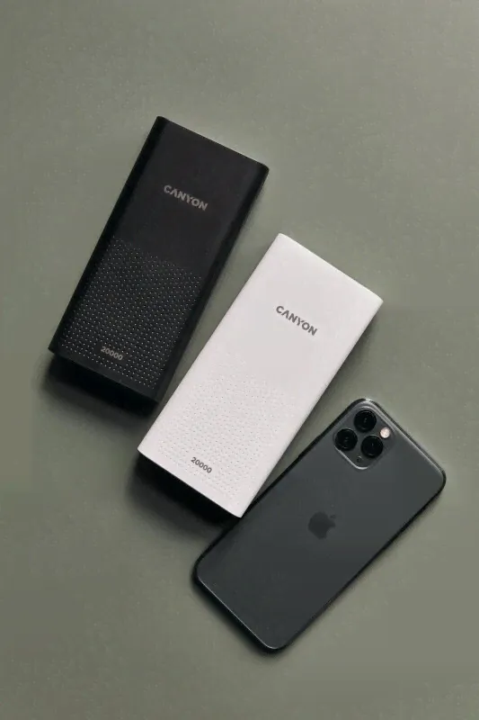 Canyon Внешний аккумулятор Canyon PB-2001, 20000 мАч, белый powerbank-0