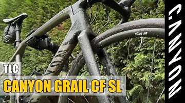 Canyon Grail CF SL - Gravel bicycle carbon bike TLC - Muc-Off Fenwicks Chain Cleaner GT85