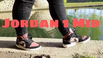 Air Jordan 1Mid  Canyon Rust.... lindo colorway!!!