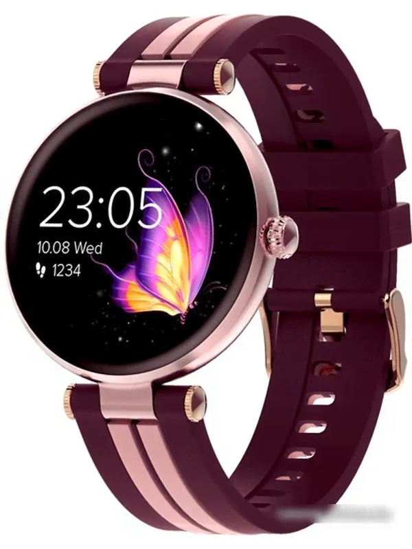 Смарт-часы Canyon Semifreddo SW-61 Amoled rosegold/purple (CNS-SW61BR)