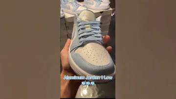Aluminum Air Jordan 1 Low!