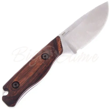 Нож охотничий BENCHMADE Hidden Canyon Hunter сталь CPM S30V, рукоять дерево, цв. коричневый-2