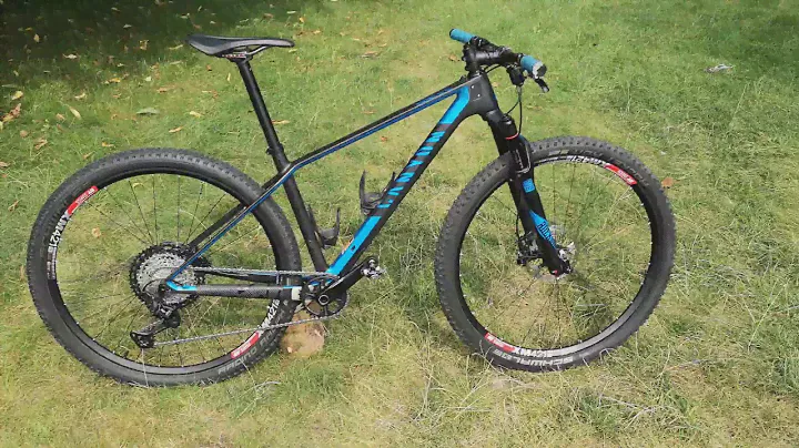 Canyon Exceed CF SL with new Shimano XT M8100 12 speed groupset