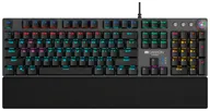 Canyon Клавиатура проводная Canyon Nightfall, USB, Черный/Серый CND-SKB7RU клавиатура