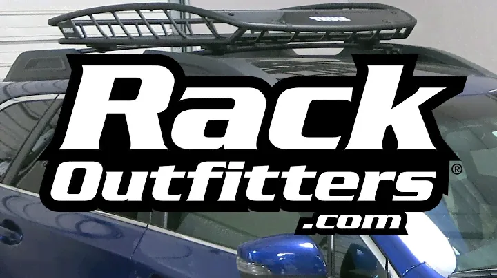Subaru Outback with Thule Canyon Roof Basket by Rack Outfitters