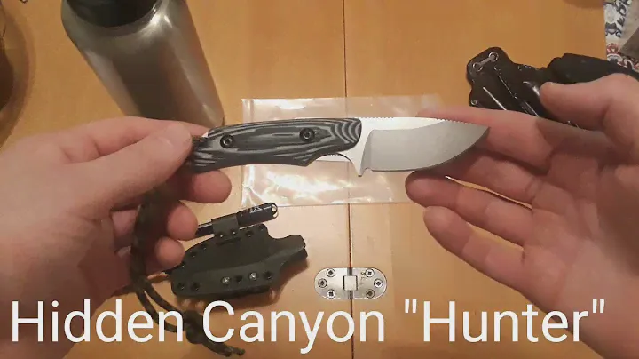 Benchmade Hidden Canyon Hunter - Mini EDC and survival blade