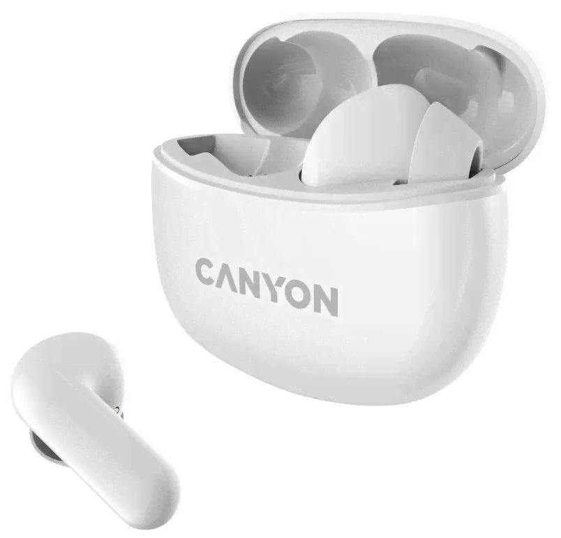 наушники bluetooth TWS CANYON TWS-5 белый