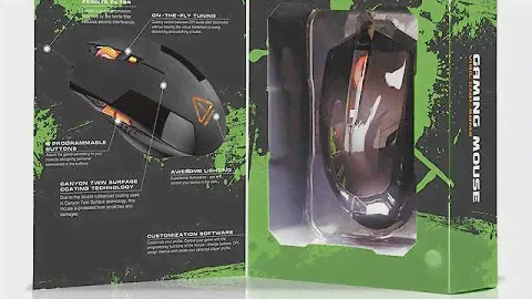 Ревю на Gaming Mouse на Canyon Vigil (CND-SGM2)