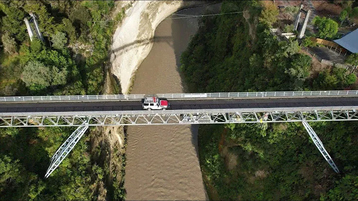 Abandoned Mokai Gravity Canyon facility - New Zealand - by Drone