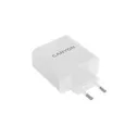 Сетевое зарядное устройство CANYON H-65, GAN 65W (2CN-DCHA65W01) белый