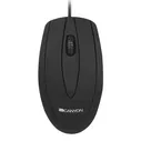 Мышь CANYON CNE-CMS1, 3кн, 800dpi, черная, USB