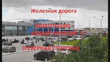 Железная дорога Коротчаево - Фарафонтьевская - Новый Уренгой (вид из окна поезда, сев. стор.) (СВЖД)