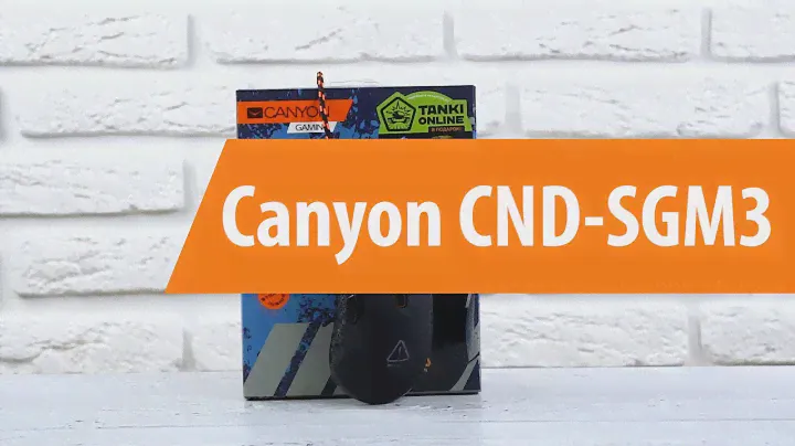 Распаковка мыши Canyon CND-SGM3  / Unboxing  Canyon CND-SGM3