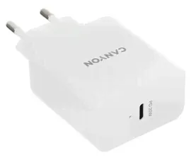 Сетевое зарядное устройство Canyon H-20 CNE-CHA20W белый (Type-c)