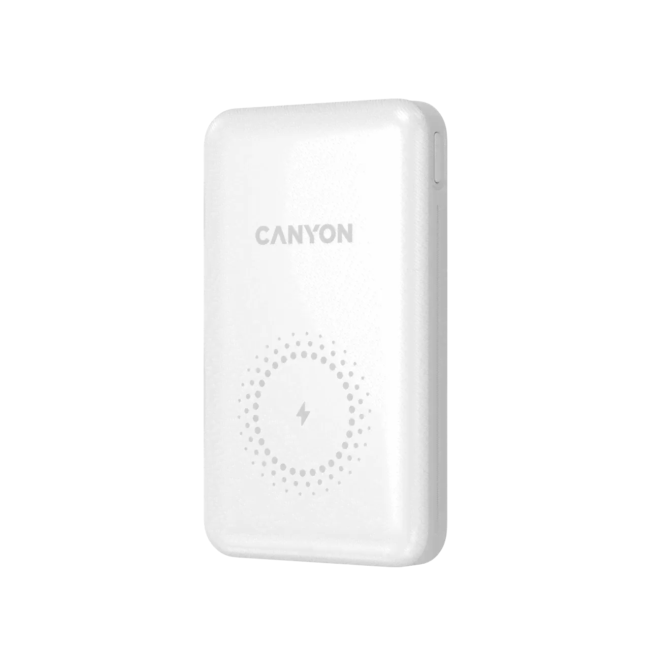 Портативный аккумулятор (Powerbank) Canyon PB-1001, 10 А·ч, белый