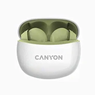 Гарнитура bluetooth CANYON TWS-5 Green-1