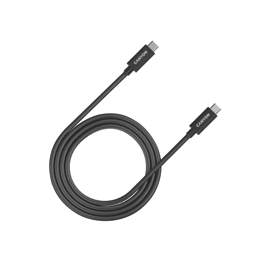 Кабель Canyon UC-44 (USB Type-C, 1 м, черный)-0