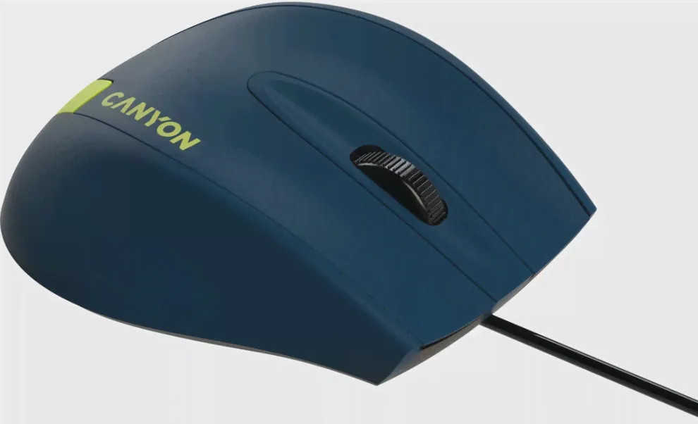 Мышь проводная Canyon M-11 синий USB CNE-CMS11BR (art.: 3920c22aeec32)-4