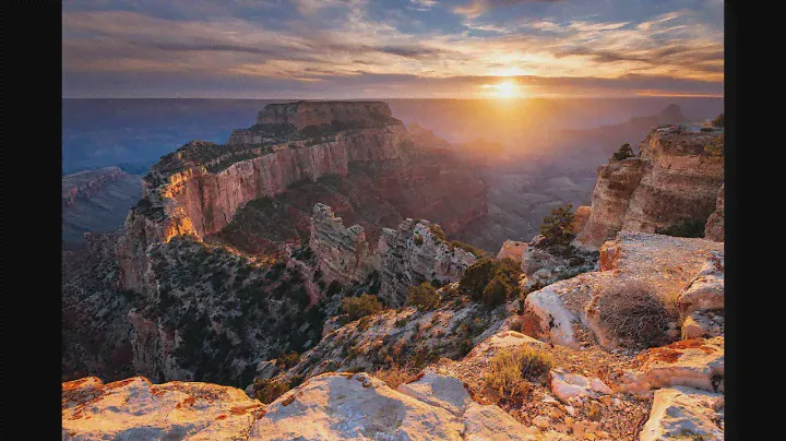 Рассвет на Большом каньоне США / South Rim Grand Canyon Sunrise