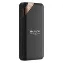 Внешний аккумулятор (Power Bank) CANYON PB202, 20000мAч, черный [cne-cpbp20b], PB202