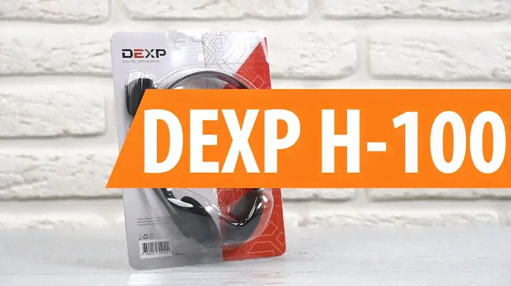 Распаковка DEXP H-100 / Unboxing DEXP H-100