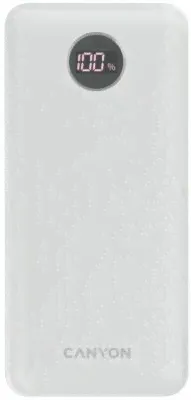Внешний аккумулятор Power Bank 20000 мАч Canyon PB-2002 серый-0