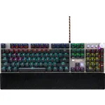 Клавиатура Canyon Wired Gaming Keyboard,Black 104 mechanical switches,60 million times key life, 22 types of lights,Removable (CND-SKB7-RU)