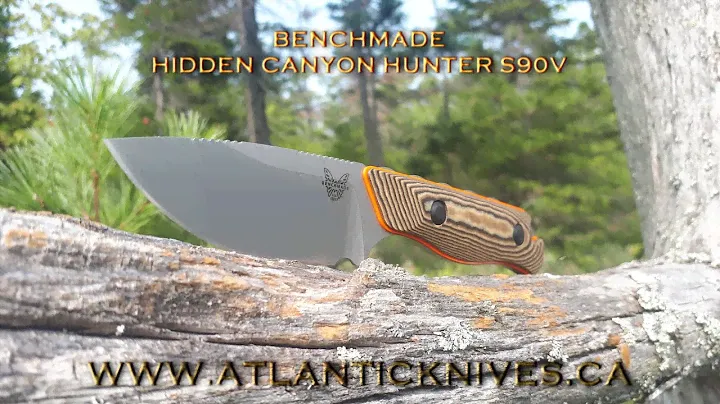 Benchmade Hidden Canyon Hunter (S90V) Review - Model# BM15017-1