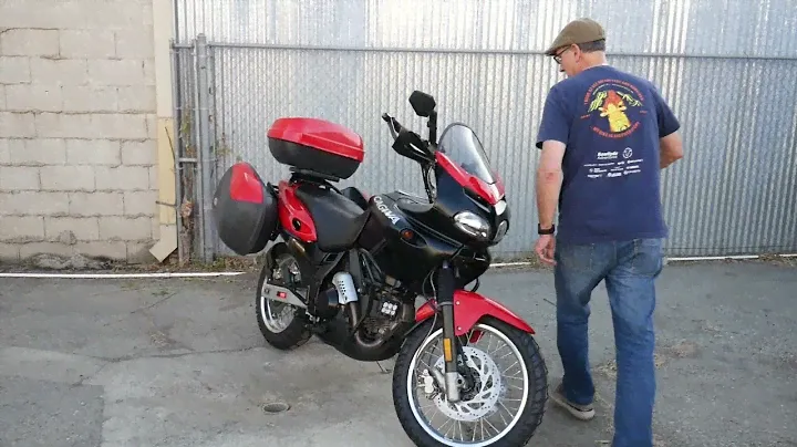 2000 Cagiva Gran Canyon Cold Start