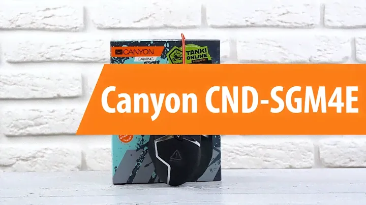 Распаковка мыши Canyon CND-SGM4E / Unboxing Canyon CND-SGM4E