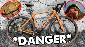 *EPIC* Using My Gravel Bike Like a Mountain Bike / Canyon Grizl CF SL7