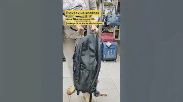 Рюкзак на колёсах для ручной клади в Минске ТЦ Атлантик пав 134