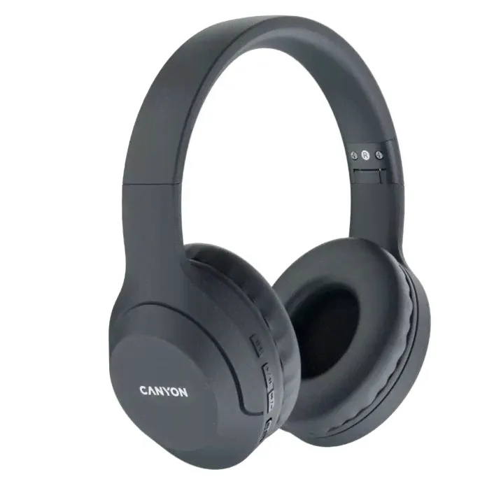 Беспроводные bluetooth наушники CANYON BTHS-3 Темно-серый (CNS-CBTHS3DG)-0