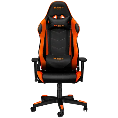 Кресло для геймеров Canyon Deimos CND-SGCH4 150 кг черно-оранжевое