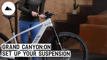 How to set up your Grand Canyon:ON suspension