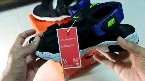 UNBOXING NIKE CANYON SANDAL