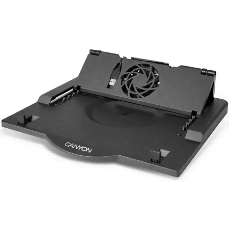 Подставка для охлаждения ноутбука CANYON CNR-NS01 Notebook Cooler CNR-NS01 ( 1 x 8cm, Gray/Silver)