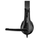 Компьютерная гарнитура Canyon CHSU-1 (CNS-CHSU1B), с микрофоном и USB-подключением