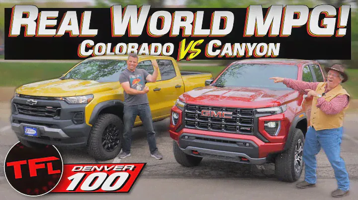 2023 GMC Canyon vs Chevy Colorado: Can Either of GM's Twin Midsize Trucks BEAT Poor EPA Ratings?