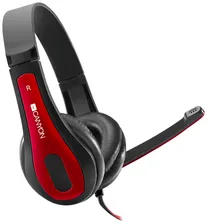 Canyon Компьютерная гарнитура Canyon HSC-1 Red (CNS-CHSC1BR) наушники