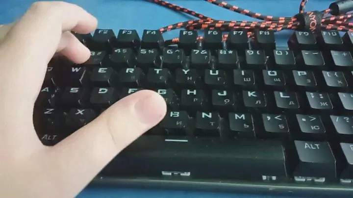 Canyon gaming keyboard Nightfall gk - 7, soundtest, black switches.