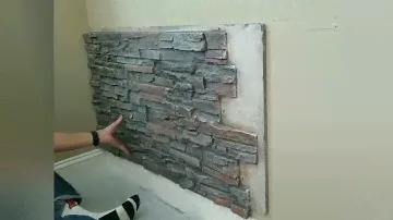 How to Install Stacked Stone | Faux Stone Wall Panels