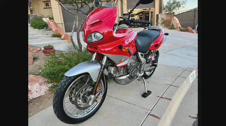 Short ride video for 2000 Cagiva Gran Canyon