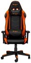 Компьютерное кресло Canyon Deimos GС-4 игровое, обивка: искусственная кожа, цвет: черный/оранжевый