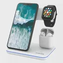 Беспроводное зарядное устройство Canyon 3 в 1 WS-302 (CNS-WCS302W)