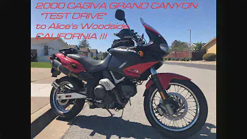 Test drive 2000 Cagiva Grand Canyon 900