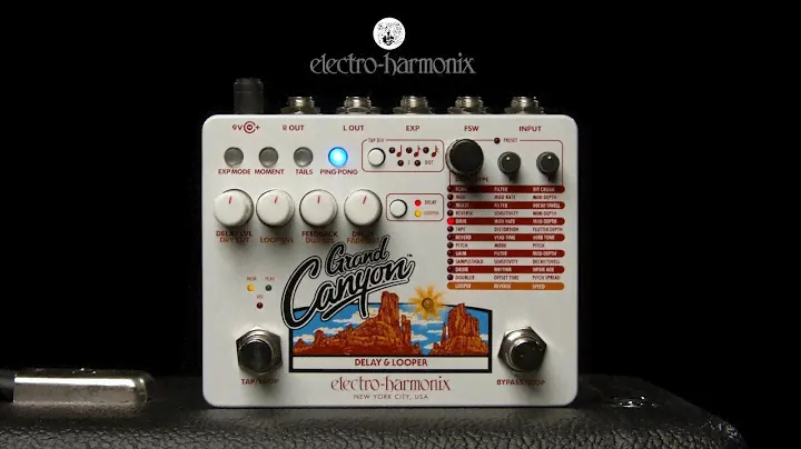 Electro Harmonix Grand Canyon Delay & Looper | Gear4music demo