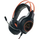 Гарнитура Canyon Nightfall GH-7 Gaming headset with 7.1 USB connector, adjustable volume control, orange LED backlight, cable (CND-SGHS7)